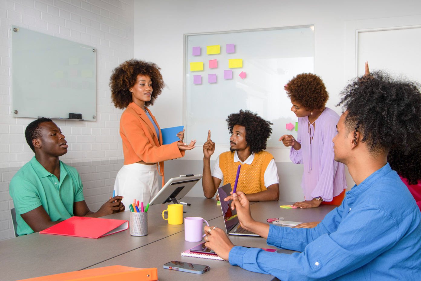 Corporate Training Colleagues in a Meeting